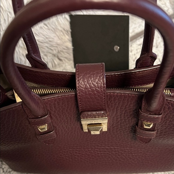 Furla Genuine Leather Bag with Gold and Brown Accents EUC beautiful fall color! - Picture 10 of 16